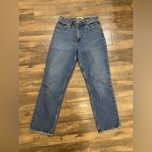 Abercrombie Ultra High Rise 90s Straight Jeans